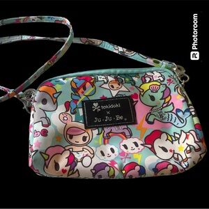 JU-JU-BE X TokiDoki Unikiki 2.0 Be Quick Crossbody pouch diaper bag purse NWOT